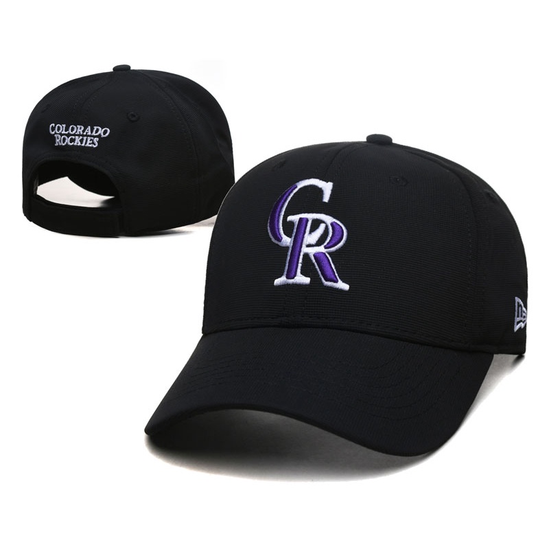Mlb Mũ Lưỡi Trai cotton Thêu Chữ detroit tigers colorado rockies Phong Cách Thể Thao Thời Trang Xuân Thu Cho Nam Và Nữ