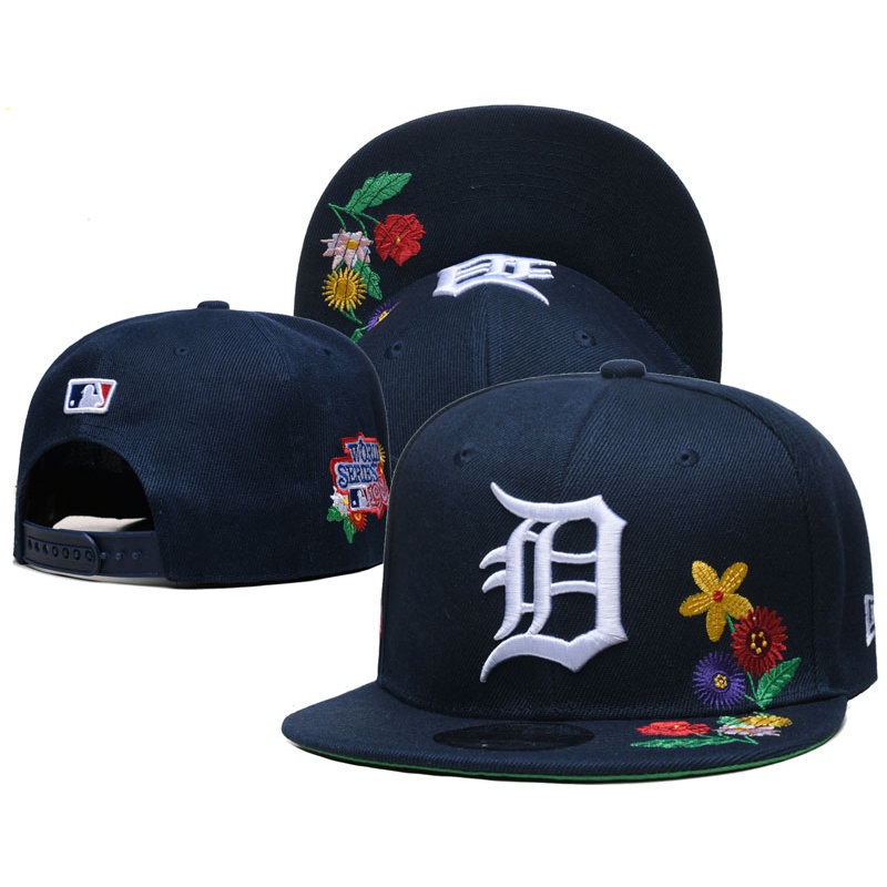 Mlb Mũ Lưỡi Trai cotton Thêu Chữ detroit tigers colorado rockies Phong Cách Thể Thao Thời Trang Xuân Thu Cho Nam Và Nữ