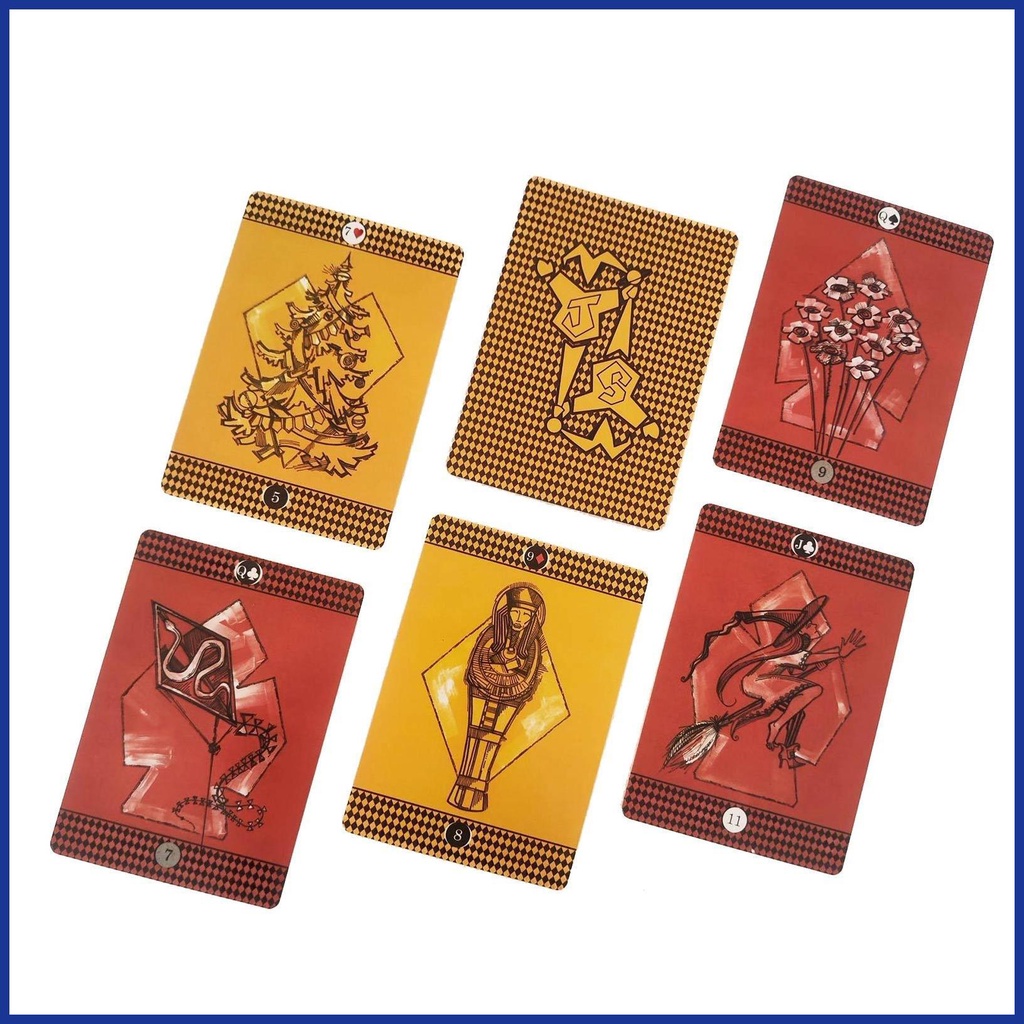 Thẻ Bài tarot jester lenormand game divination