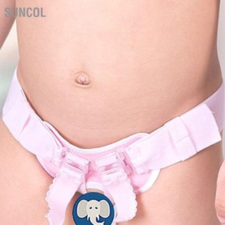 Suncol đai thoát vị rốn bé độ đàn hồi cao điều chỉnh kích thước bông nén đôi bẹn dây đeo