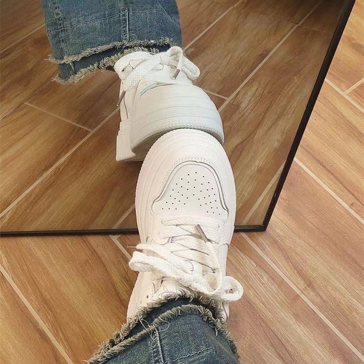 Mới Giày Thể Thao Da pu Thoáng Khí Thời Trang Hàn Quốc Cho Nữ