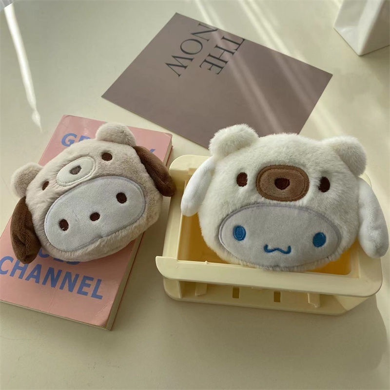 Dễ Thương Túi Đựng Tiền / Chìa Khóa / Thẻ Hình sanrio Nhồi Bông Đáng Yêu Cho Cặp Đôi