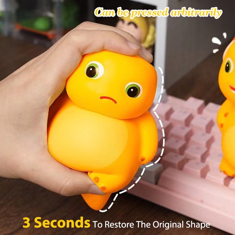 Kawaii Đồ Chơi Bóp Mềm Giải Tỏa Căng Thẳng Hình Rồng Sữa Bóp Phát Nhạc Làm Quà Sinh Nhật Sáng Tạo Cho Trẻ Em
