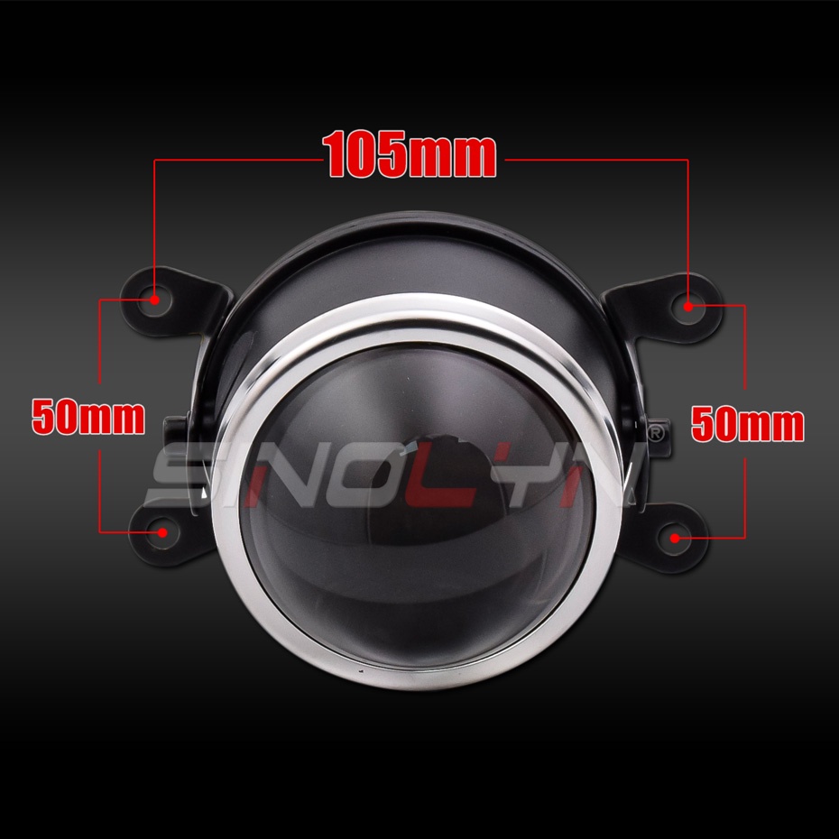 Inolyn Đèn led Chiếu Sương Mù 2.5 / 3.0 inch Chống Thấm Nước 3000k 6000k Dành Cho Xe Hơi / Xe Máy