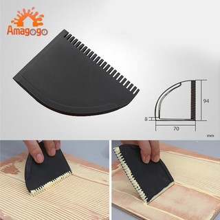 Bộ dụng cụ rải keo đỏ Amagogo Bộ khay & lược keo cho đồ thủ công