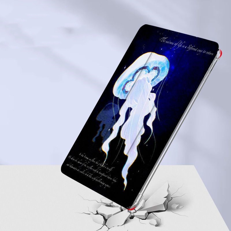 Ốp Máy Tính Bảng tpu Mềm Có Khe Đựng Bút Chì Cho ipad gen10 7 / 8 / 9 air4 air5 pro11 "pro12.9" mini6