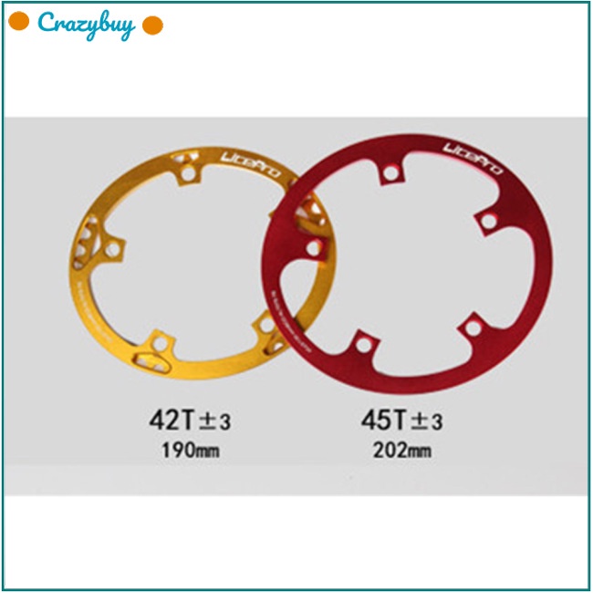 Cr Bánh Xích Xe Đạp 130 bcd 45t 47t 53t 56t 58t a7075 Bằng Hợp Kim Siêu Nhẹ