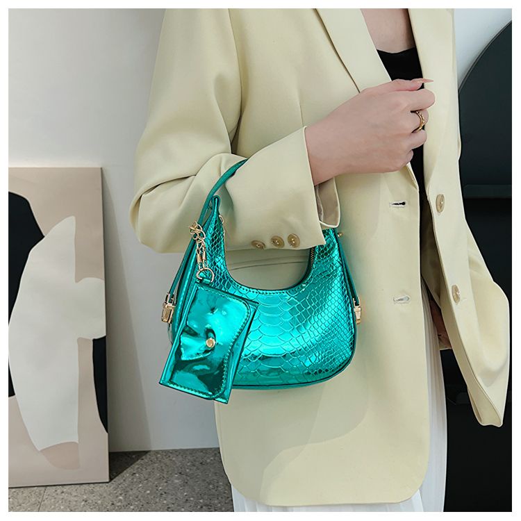 Niche Túi Đeo Một Bên Vai Da Rắn Chống Thấm Nước Thời Trang Cao Cấp Đơn Giản Di Động haobing Biqu Phong Cách Mới Cho Nữ