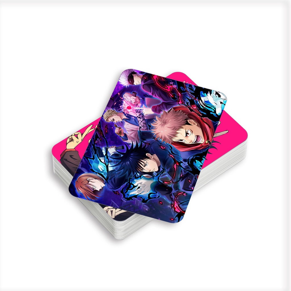 Jujutsu Kaisen Lomo Card Double Sided Photocard Sticker 96pcs/box