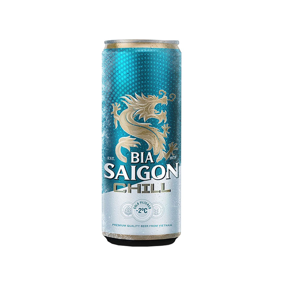 Bia Sài gòn Chill 1 Lon 330ml