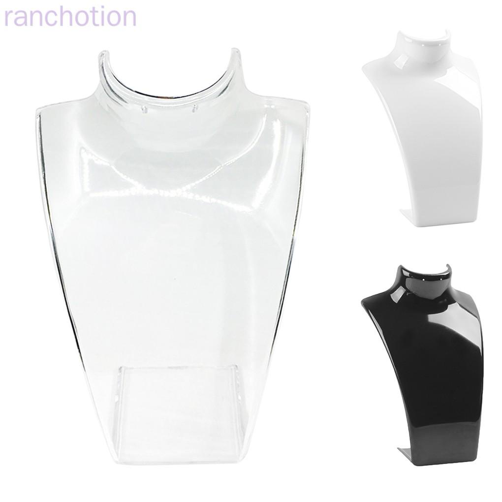 Giá đỡ trưng bày trang sức bằng nhựa hình ma nơ canh mô hình thời trang vòng cổ hình nộm mặt dây chuyền bông tai hiển thị đứng