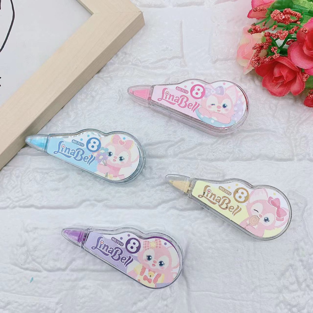 Sanrio Bút Xóa Dạng Băng Keo 4 Trong 1 Hình Cún Đáng Yêu
