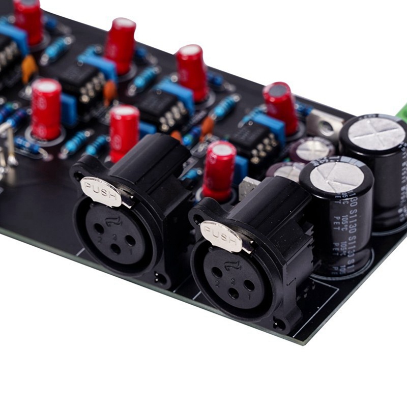 Bảng Mạch Cân Bằng Khuếch Đại Âm Thanh Hai Kênh Không Cân Bằng diy