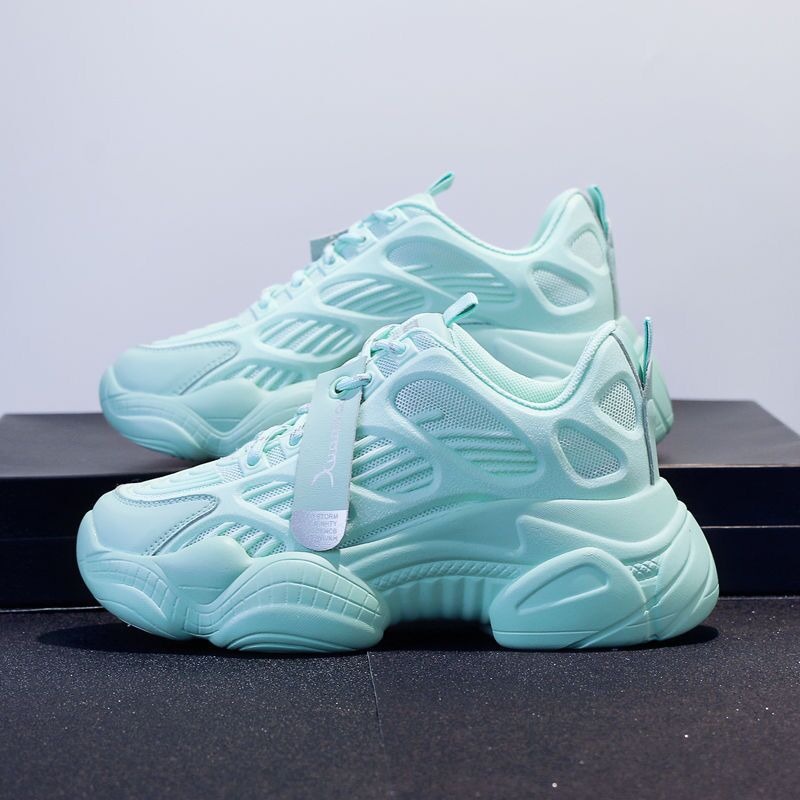 Giày Thể Thao Nữ Đế Dày Phối Lưới Thoáng Khí af4089