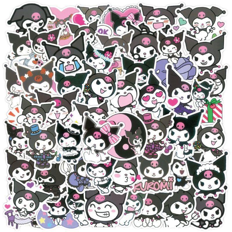 Nhãn dán Sanrio đáng yêu sticker gấu dâu tây nhãn dán không thấm nước mô hình hoạt hình