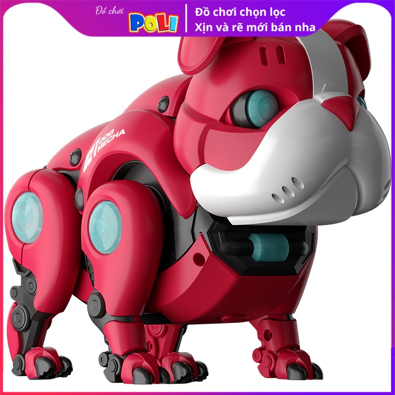 Đồ Chơi Chú Chó Robot Biết Đi Biết Nhảy Múa Có Đèn Nhạc Vui Nhộn Cho Bé, cảm ứng âm thanh