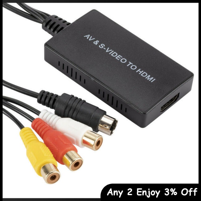 Bộ Chuyển Đổi av Sang hdmi 720p @ 60hz Cho hdtv dvd