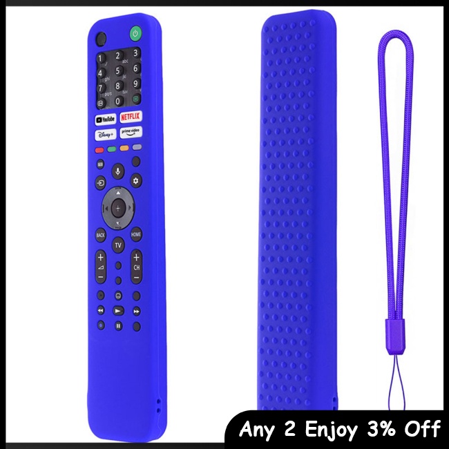 Zevaret Ốp Lưng silicone Chống Sốc Cho sony rmf tx520p tx520e tx520b tx520t 4k8k tv