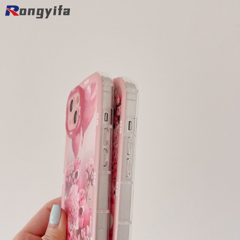 Ốp Điện Thoại Hình Hoa Hồng Cho realme 8 5g 8s 9i 4g q5i q3 q3i q3s q3t q3 pro gt neo 3 5 5 se 2 gt master v23 v20 v15 v11