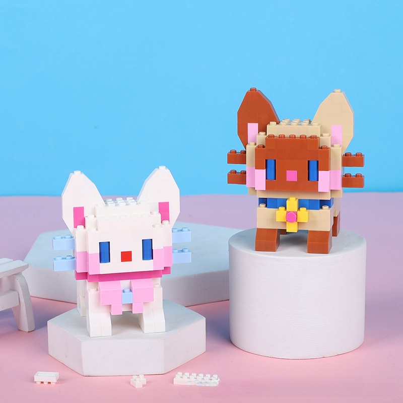 Đồ Chơi lego Hình Chú Mèo Dễ Thương Xinh Xắn