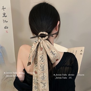 Băng Đô Cài Tóc Vải Lụa Đính Nơ Kiểu Hàn Quốc Dễ Thương