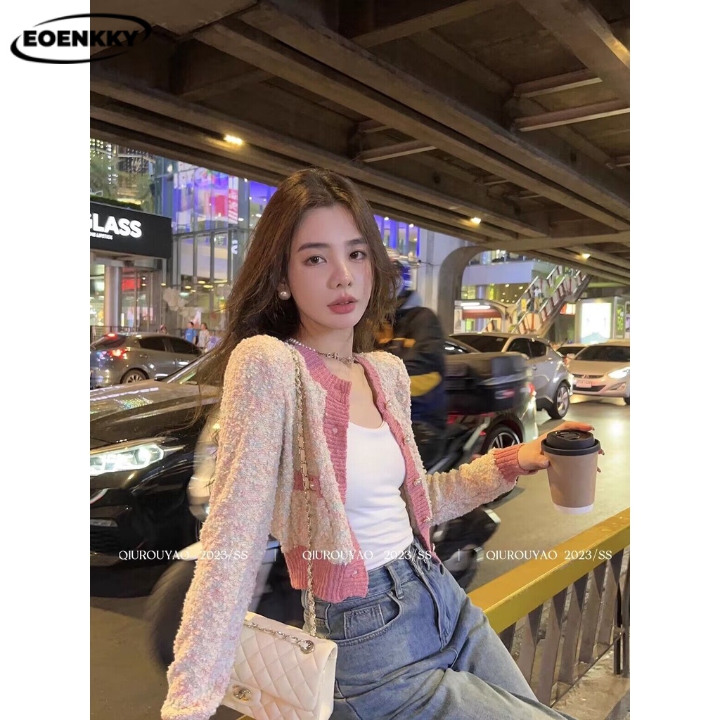 EOENKKY Áo Len áo khoác cardigan  Thời trang hàn quốc Thanh lịch Trendy Stylish Comfortable WMY239069H 37Z230915
