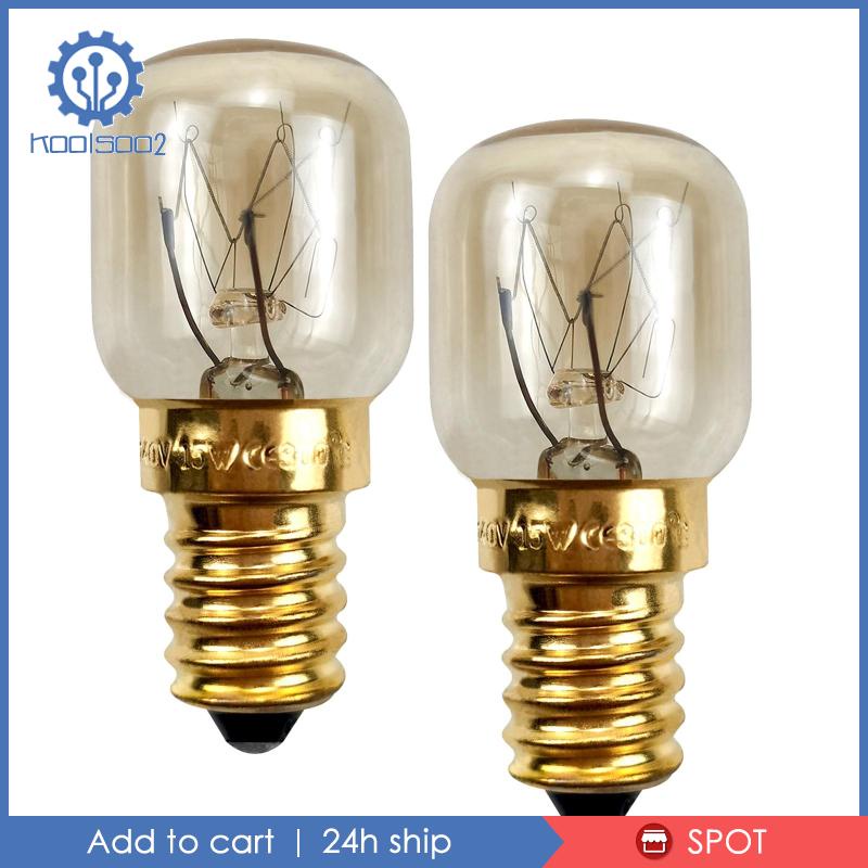 Set 2 Bóng Đèn Dây Chịu Nhiệt Siêu Bền Dùng Cho Lò Vi Sóng / Tủ Lạnh