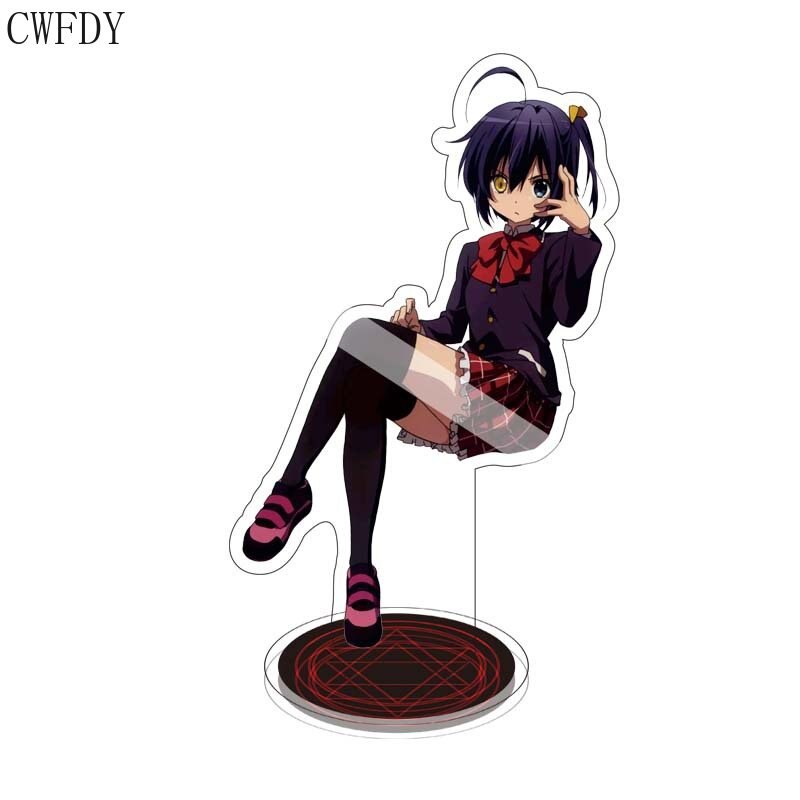Mô hình Standee Love Chunibyo & Other Delusions Anime Figure Acrylic Stand Model Toy Takanashi Rikka Figure