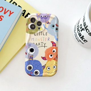 Ốp Lưng Điện Thoại Iphone Little Monster Sóng Nổi 6s 6splus 7 7plus 8