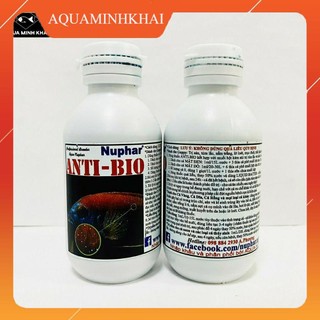 Anti bio nuphar - dung dịch xử lý túm và lắc ở cá cảnh bể cá