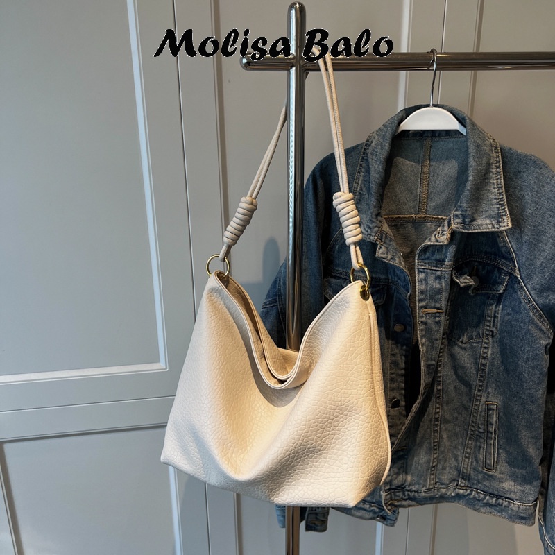 Molisa túi xách nữ túi đeo chéo kẹp nách đeo vai 2023NEW GDJ2390PUW 37Z230911