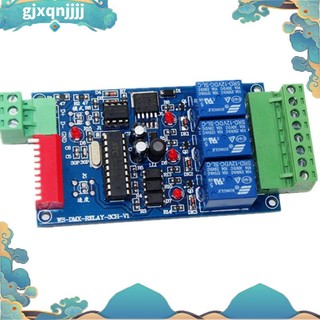 Bảng mạch điều khiển rơ le 3ch dmx 512 led dmx512 led dmx512 gjxqnjj