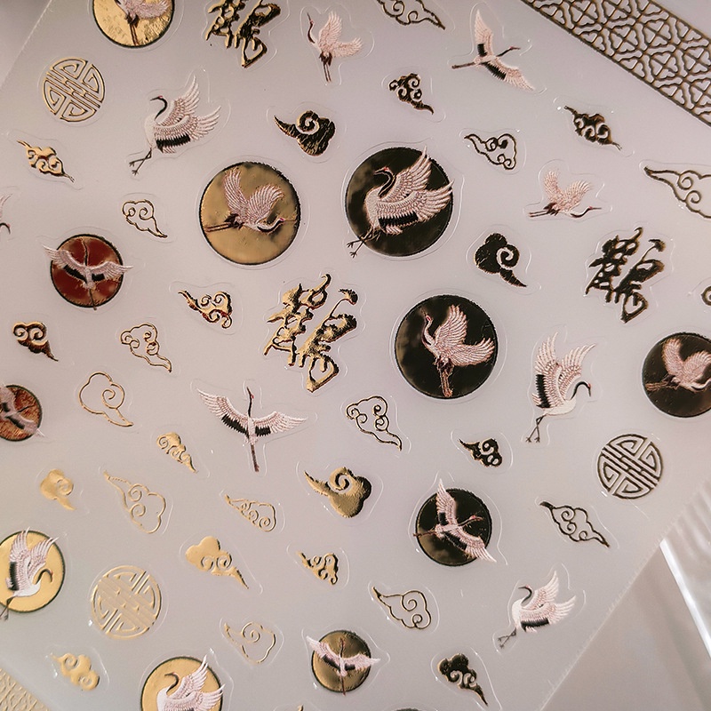 Miếng Dán Trang Trí Móng Tay Ba Chiều m-148