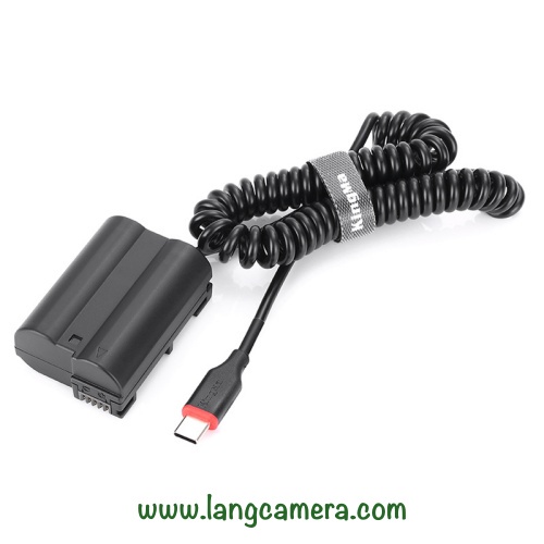 Pin Ảo Dummy Battery Nikon EN-EL15 Cổng Type C - Hiệu Kingma