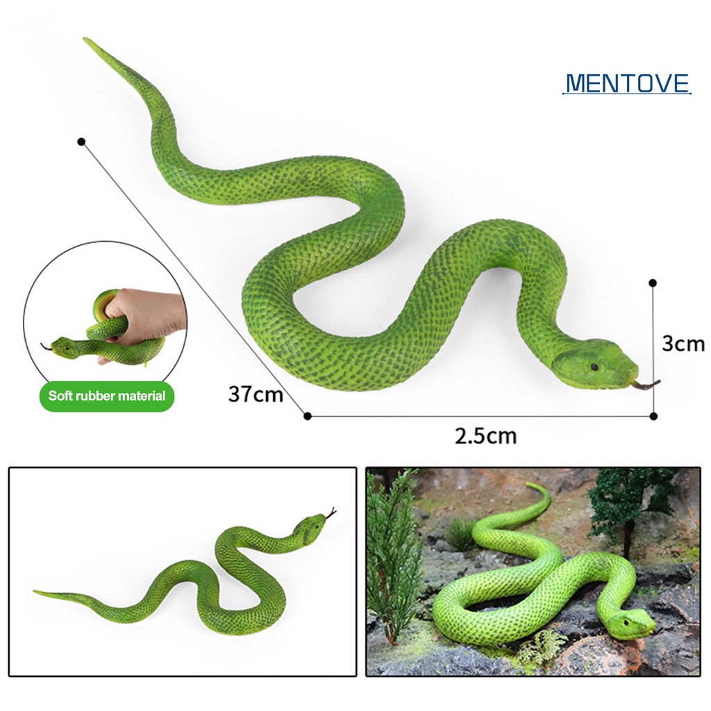 Đồ Chơi Mô Hình Rắn Giả Mềm Mại Như Thật Trang Trí halloween
