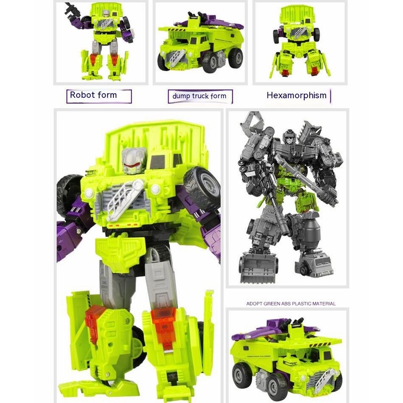 Mô Hình Đồ Chơi Xe Biến Hình Rô Bốt 6 Trong 1