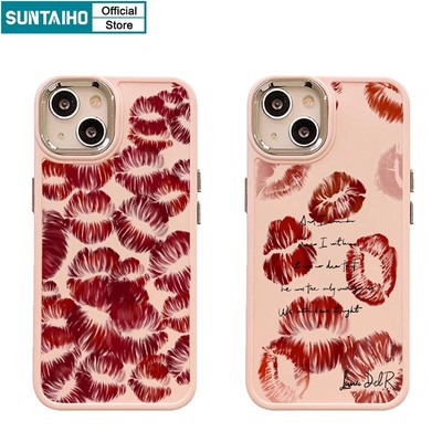 Suntaiho Ốp Điện Thoại Silicon Mềm Chống Sốc In Chữ Tiếng Anh Cho iphone 15 14 12 13 11 pro max ip 7 8 plus iphon x xr xs max