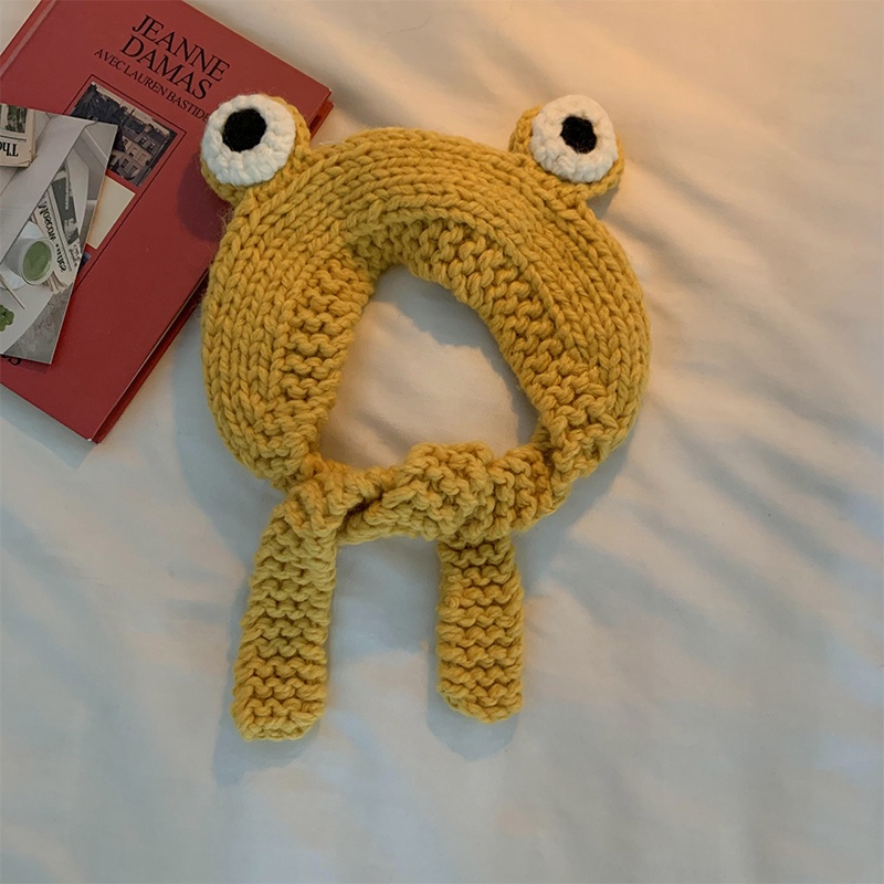 Mũ Len Họa Tiết Hoạt Hình Ngộ Nghĩnh Thời Trang Thu Đông Hàn Quốc