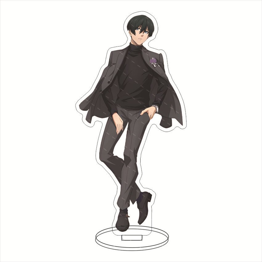 Mô hình Standee Blue Lock Suit Series Acrylic Stand Nagi Seishiro Mikage Reo Anime decor góc học tập để bàn 15cm