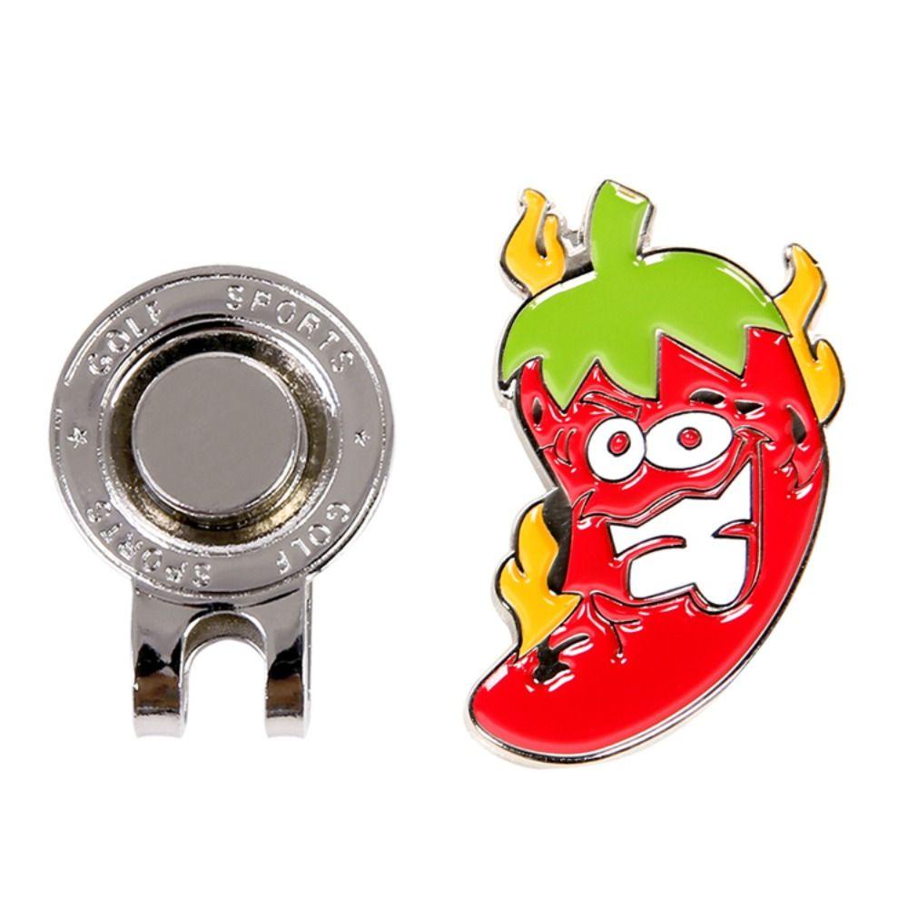 Mmluck Kẹp Đánh Dấu Vị Trí Mũ Đánh golf Bằng Hợp Kim Kim Độc Đáo Có Thể Tháo Rời Làm Quà Tặng Cho Bé Trai