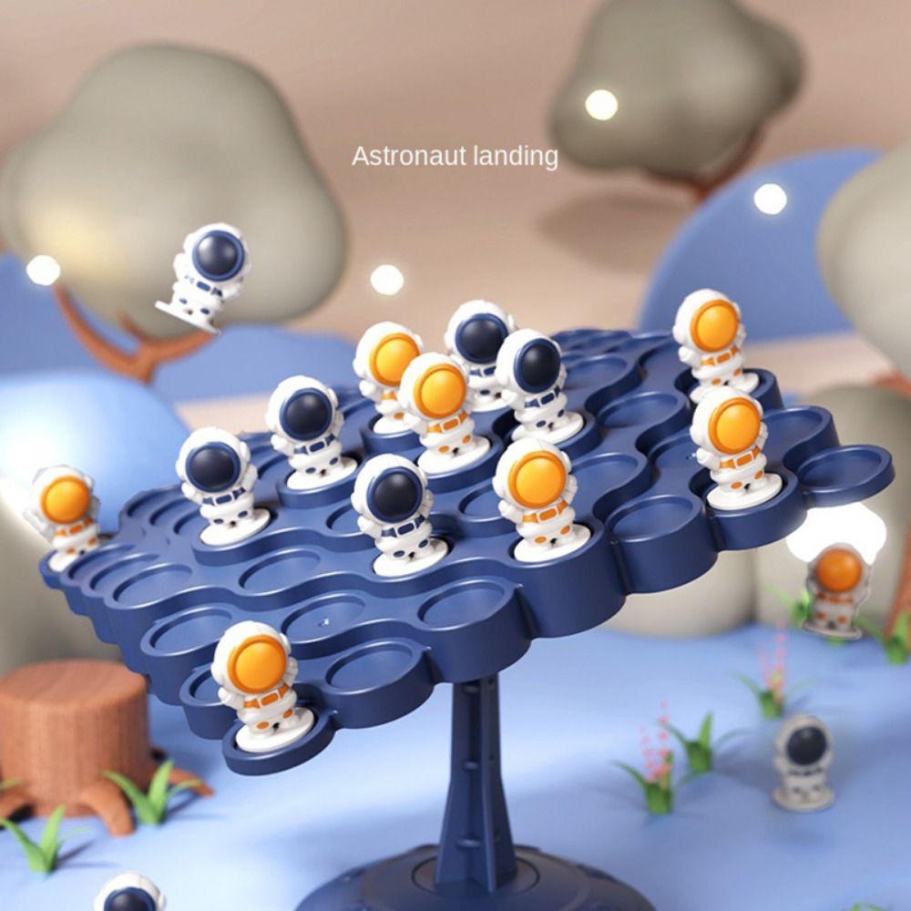 Trò chơi cây xếp chồng cân bằng MMULCK hình phi hành gia hỗ trợ giáo dục cho trẻ mẫu giáo