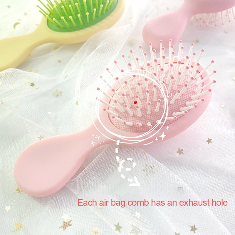 Lược Túi Khí sanrio kuromi cinnamoroll my melody Hoạt Hình Chống Tĩnh Điện Cho Nữ