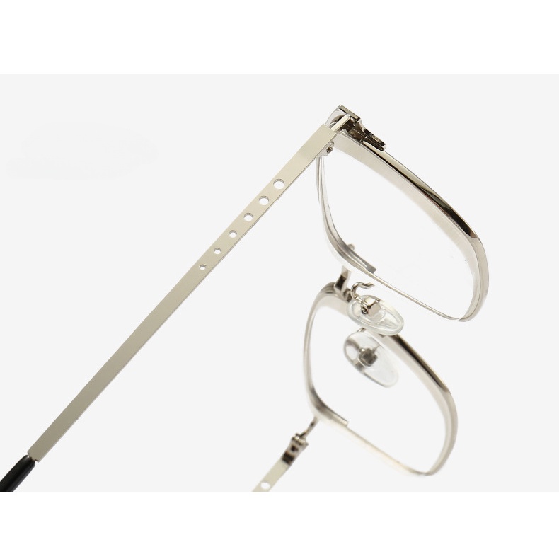 [-0°~-400°Kính Nửa Gọng Kim Loại Chống Ánh Sáng Xanh Dành Cho Nam Và Nữ