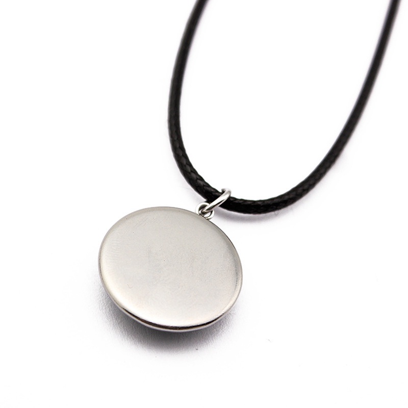 Vòng cổ Da Phát Sáng Mặt 12 Cung Hoàng Đạo Thời Trang Cho Nam Nữ