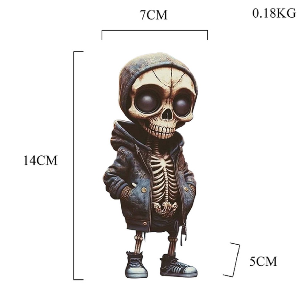 Tượng Xương Người Trang Trí halloween Bằng Nhựa resin