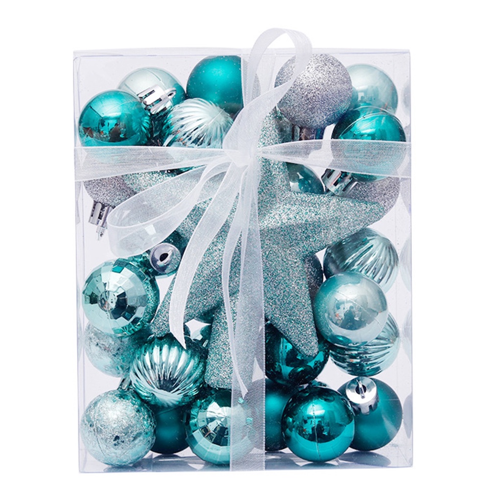 Bộ 30 Quả Châu Trang Trí Cây Thông Noel Kích Thước 3cm