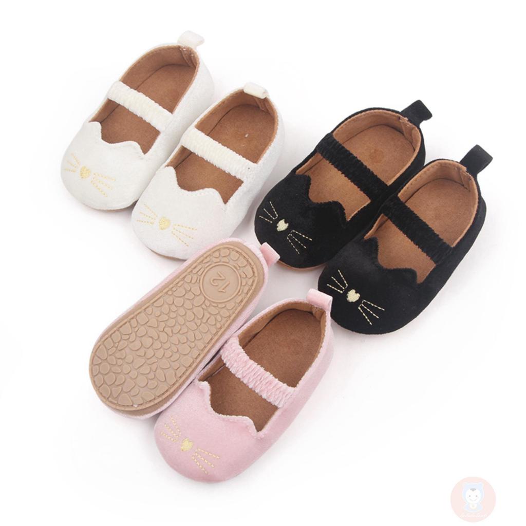 Laa6-giày Công Chúa Đế Mềm Chống Trượt Dễ Thương Cho Bé Gái