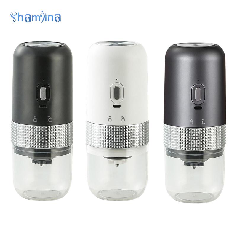 Máy xay cà phê SHAMJINA có cọ làm sạch tiện dụng khi du lịch