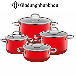 Bộ Nồi Đức Silit Silargan Passion 4 Món, Dẫn Nhiệt Tốt, Chất liệu Silargan , Nhiều Màu, Nhập Đức, giadungnhapkhau19
