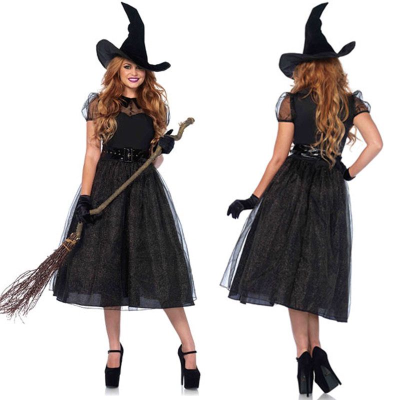 Đầm Hoá Trang Phù Thuỷ Nhân Dịp halloween